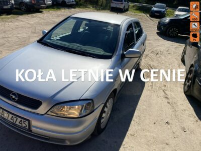 Opel Astra Polski salon, klimatyzacja, drugie koła, wymieniony rozrząd, 2 klucze G (1998-2009)