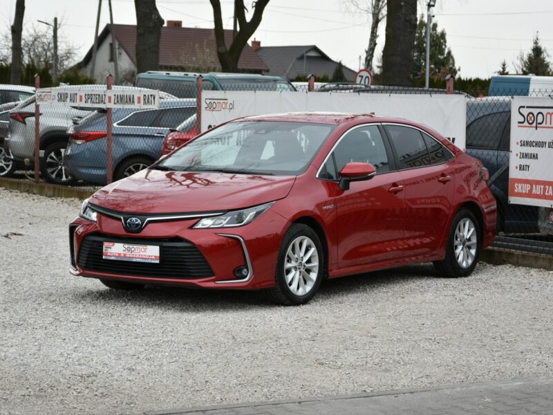 Toyota Corolla 1.8Hybrid LPG 2020r. SALON Kamera FullLED Climatronic Virtual 38tkm E21 (2019-)