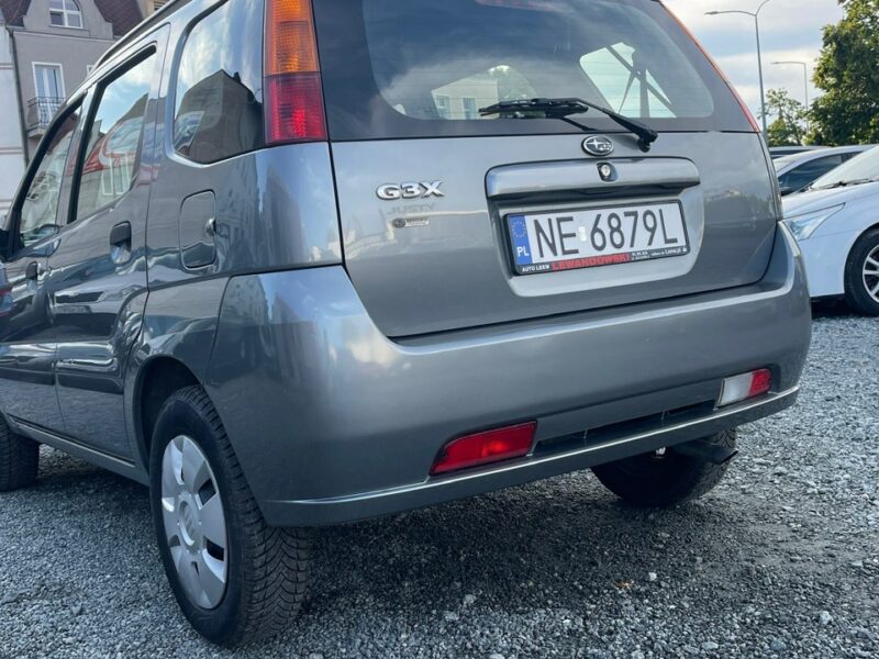 Subaru Justy Benzyna 4x4 Zarejestrowany Ubezpieczony III (2003-2007)