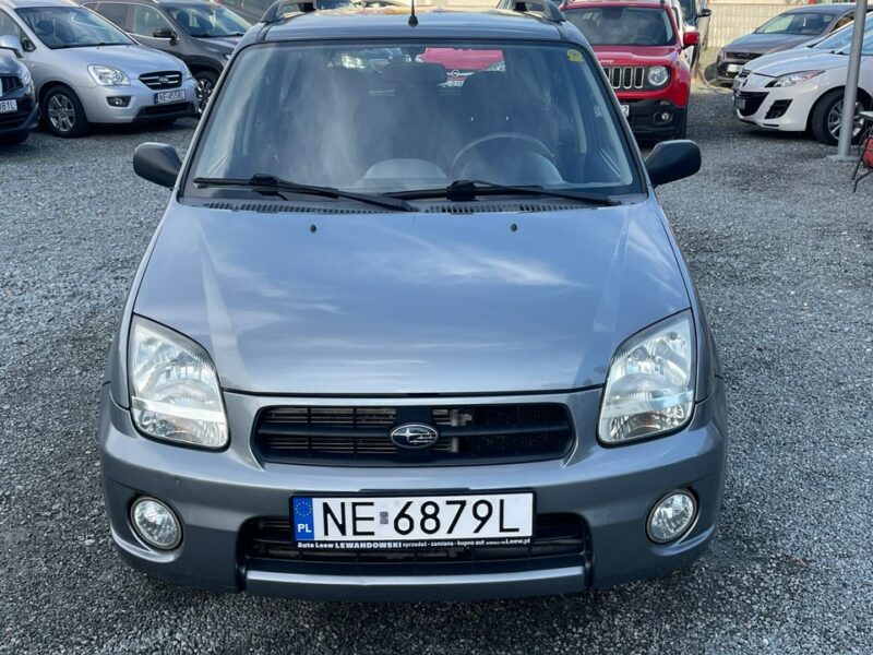 Subaru Justy Benzyna 4x4 Zarejestrowany Ubezpieczony III (2003-2007)