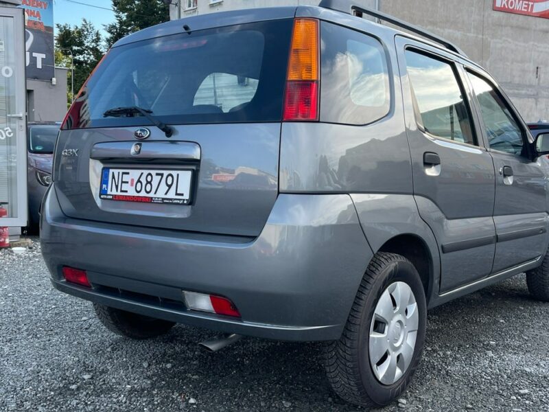Subaru Justy Benzyna 4x4 Zarejestrowany Ubezpieczony III (2003-2007)