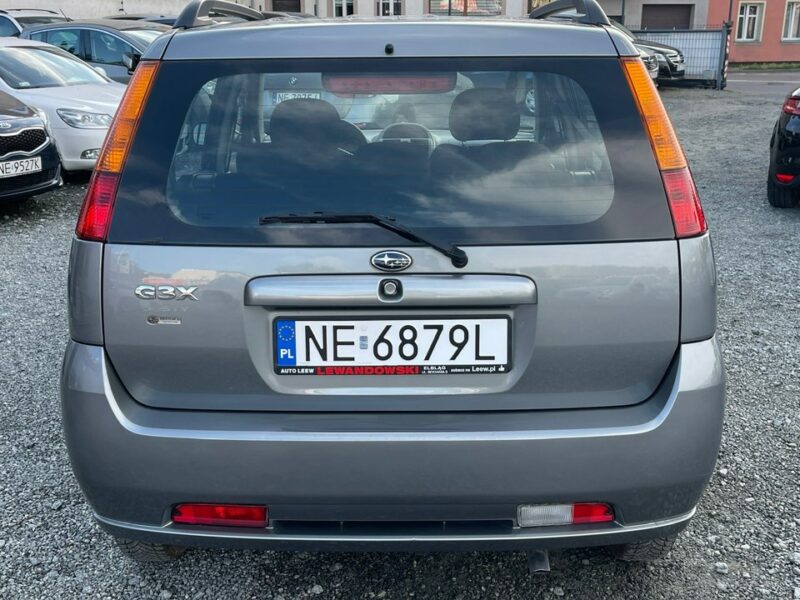 Subaru Justy Benzyna 4x4 Zarejestrowany Ubezpieczony III (2003-2007)