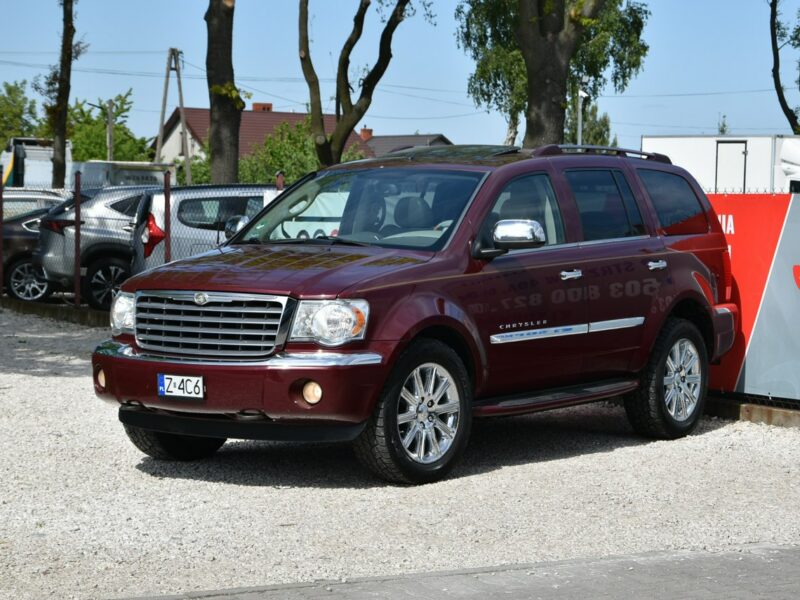 Chrysler Aspen Limited 5.7HEMi V8 340KM 2008r. 4x4 8os. Skóra Szyber NAVi Kamera