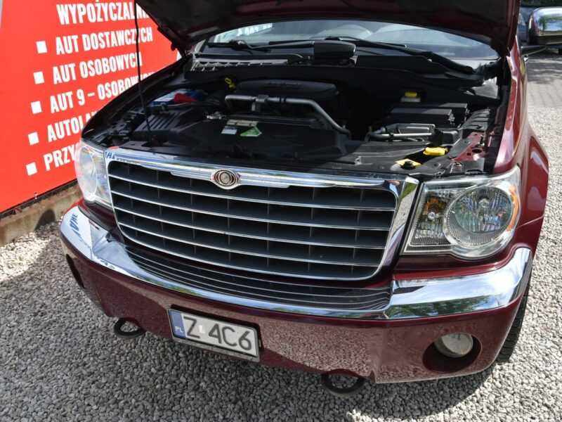 Chrysler Aspen Limited 5.7HEMi V8 340KM 2008r. 4x4 8os. Skóra Szyber NAVi Kamera