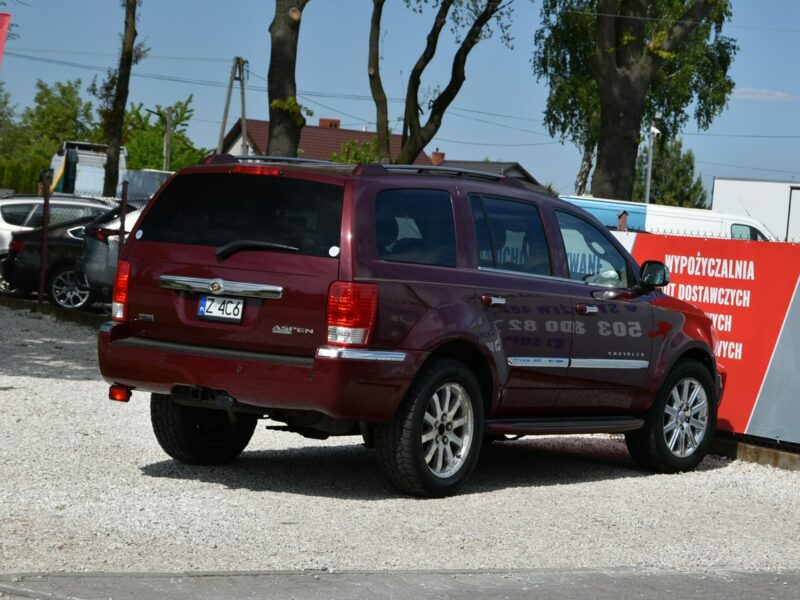 Chrysler Aspen Limited 5.7HEMi V8 340KM 2008r. 4x4 8os. Skóra Szyber NAVi Kamera