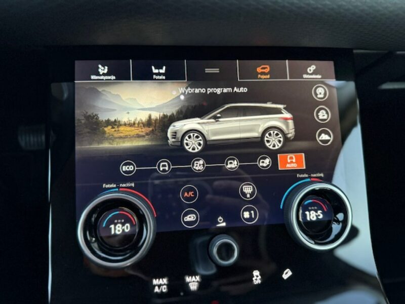 Land Rover Range Rover Evoque AWD, AUTOMAT, 180PS, ADAPTIVE LED, SUPER STAN, GWARANCJA! II (2019-)