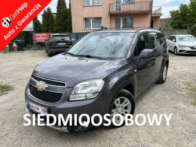 Chevrolet Orlando 1.8 7osób Climatronic Alu Navi Kolorowy Wyświetlacz Stan BDB BEzwypadk