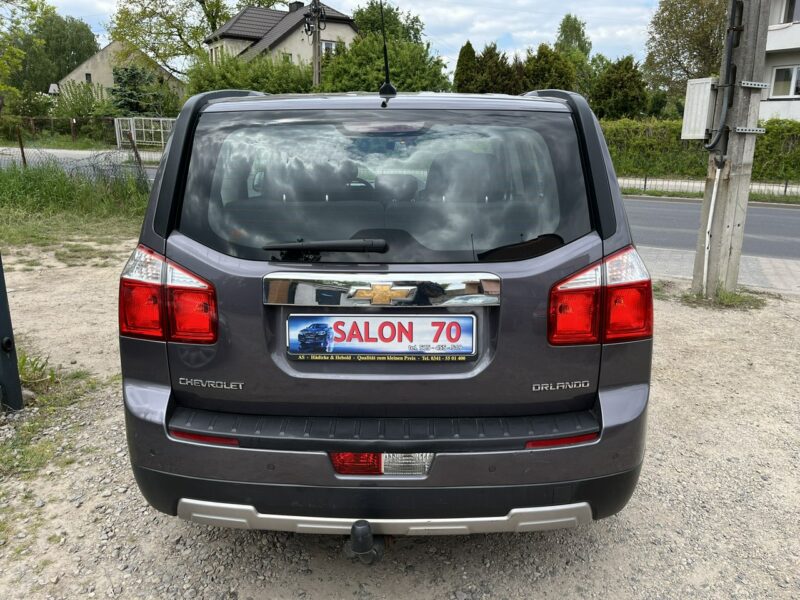 Chevrolet Orlando 1.8 7osób Climatronic Alu Navi Kolorowy Wyświetlacz Stan BDB BEzwypadk