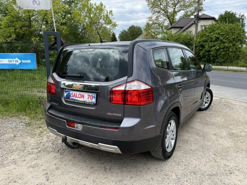 Chevrolet Orlando 1.8 7osób Climatronic Alu Navi Kolorowy Wyświetlacz Stan BDB BEzwypadk