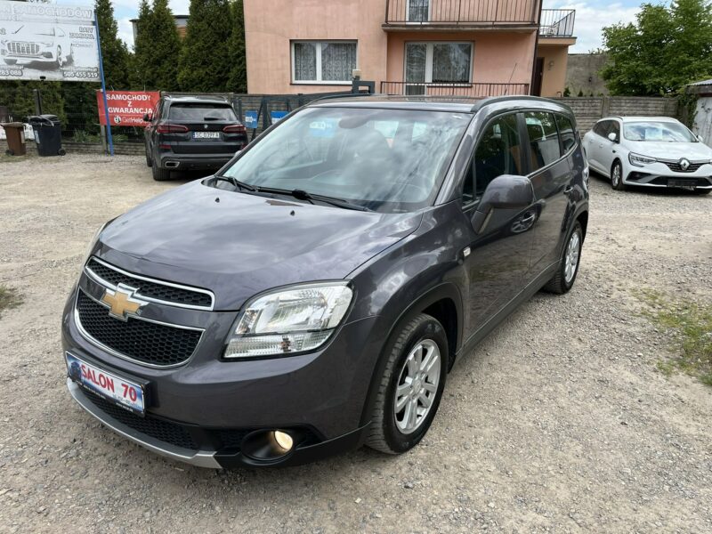 Chevrolet Orlando 1.8 7osób Climatronic Alu Navi Kolorowy Wyświetlacz Stan BDB BEzwypadk