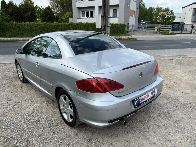 Peugeot 307 CC 2.0 Klima Alu El szyby KS Serw Bez Rdzy Stan BDB BEzwypadk Opłacony