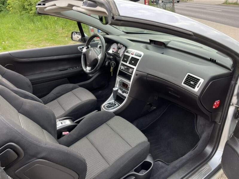 Peugeot 307 CC 2.0 Klima Alu El szyby KS Serw Bez Rdzy Stan BDB BEzwypadk Opłacony