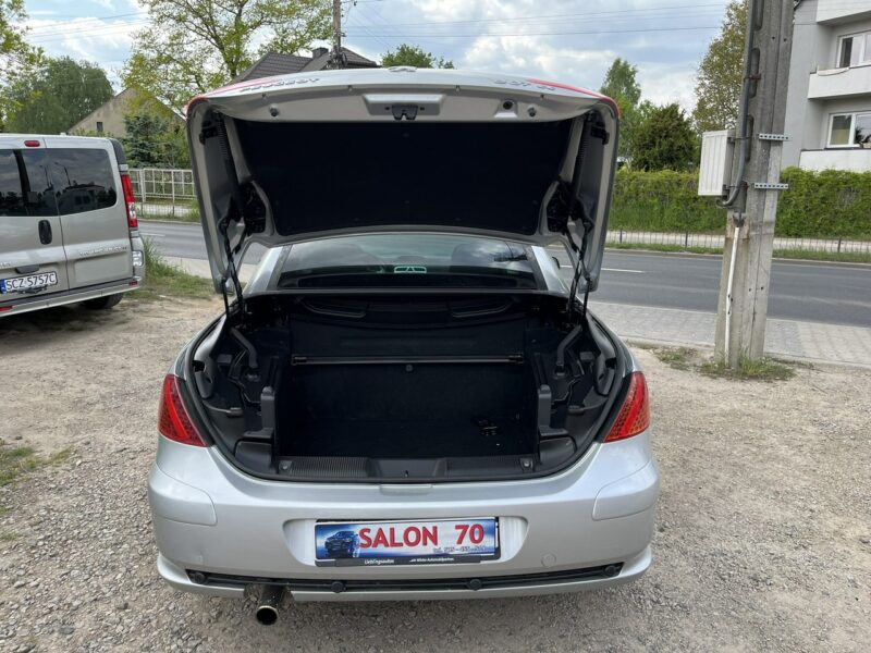 Peugeot 307 CC 2.0 Klima Alu El szyby KS Serw Bez Rdzy Stan BDB BEzwypadk Opłacony