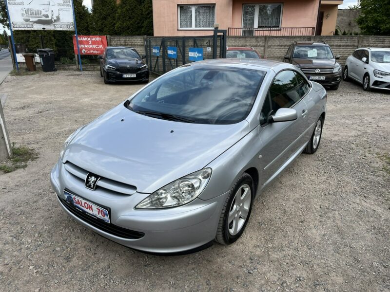 Peugeot 307 CC 2.0 Klima Alu El szyby KS Serw Bez Rdzy Stan BDB BEzwypadk Opłacony