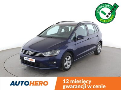 Volkswagen Golf Sportsvan DSG bi-xenon LED navi grzane fotele klima auto czujniki parkowania I (2014-)