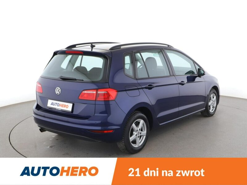 Volkswagen Golf Sportsvan DSG bi-xenon LED navi grzane fotele klima auto czujniki parkowania I (2014-)