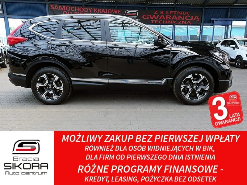 Honda CR-V 4X4 HYBRID MOC:184KM Skóra+Led+Navi+Kamera Gwar. I-wł Kraj Bezwyp F23% V (2018-2023)