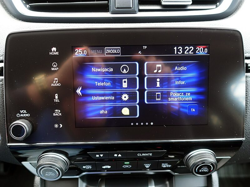 Honda CR-V 4X4 HYBRID MOC:184KM Skóra+Led+Navi+Kamera Gwar. I-wł Kraj Bezwyp F23% V (2018-2023)
