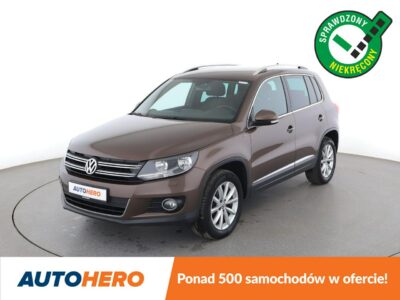 Volkswagen Tiguan 4X4 Navi Kamera cofania Hak Automatyczna klimatyzacja Podgrzewane fote I (2007-2016)