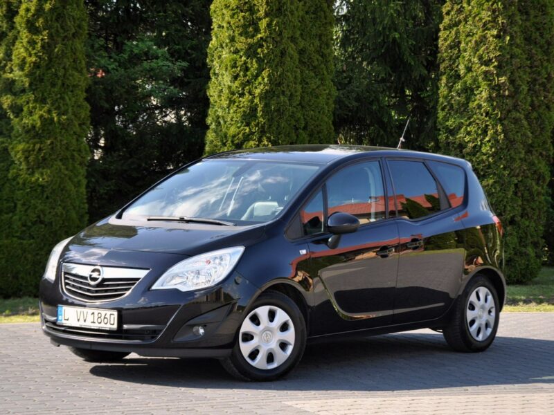 Opel Meriva 1.4i(100KM)*Czarna*Skóry*Grzana Kierownica*Grzane Fotele*I Wł*ASO Opel II (2010-)