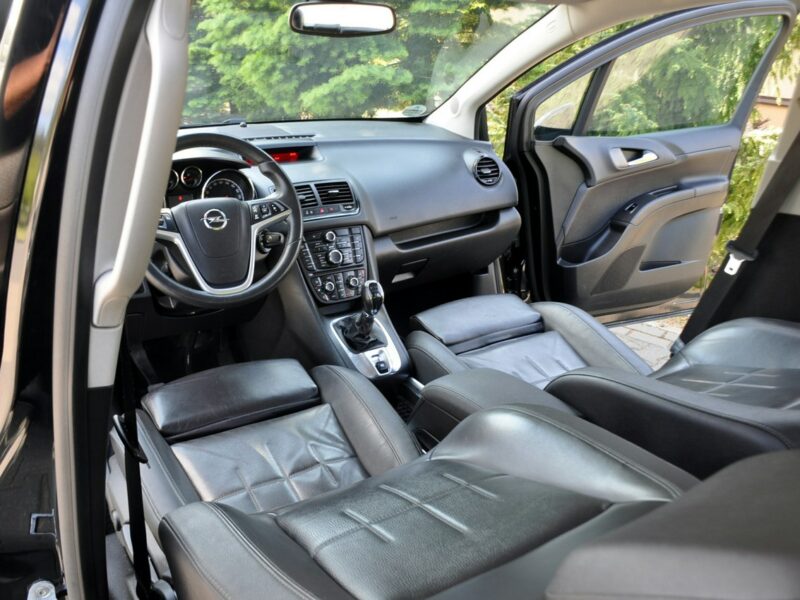 Opel Meriva 1.4i(100KM)*Czarna*Skóry*Grzana Kierownica*Grzane Fotele*I Wł*ASO Opel II (2010-)