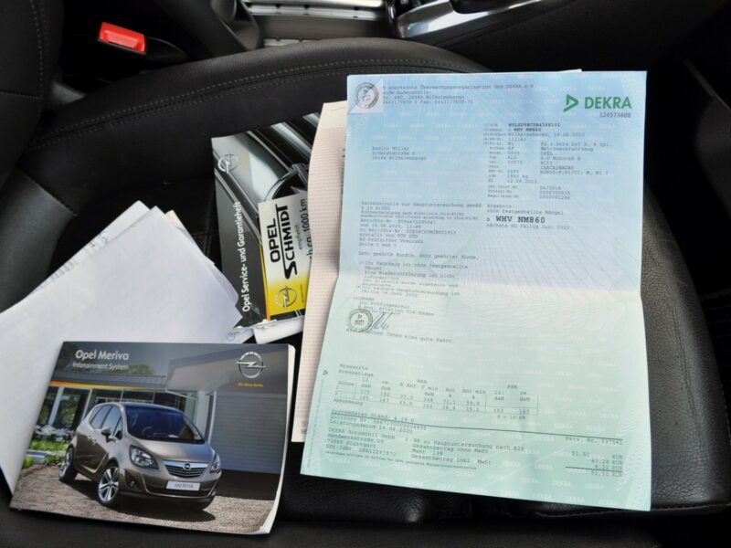 Opel Meriva 1.4i(100KM)*Czarna*Skóry*Grzana Kierownica*Grzane Fotele*I Wł*ASO Opel II (2010-)