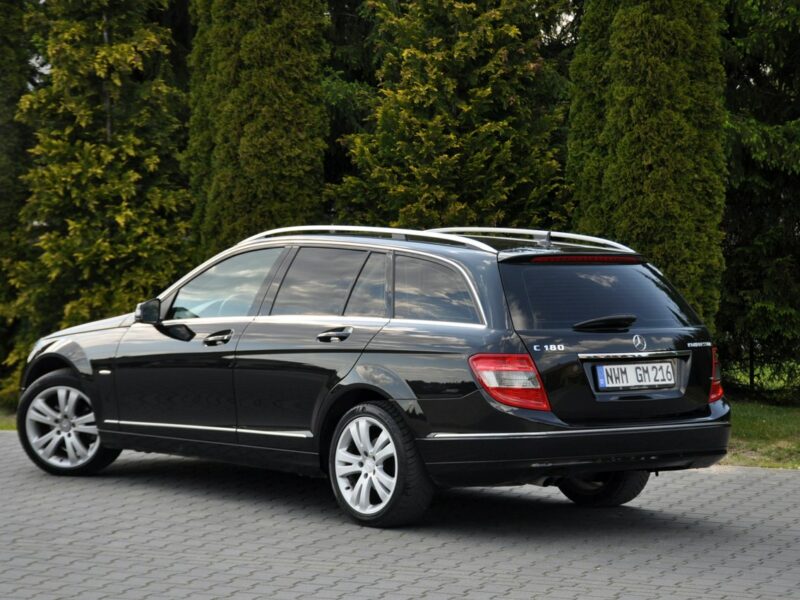 Mercedes C 180 1.8K(156KM)*Avantgarde*El.Fotele*Klimatronik*Skóry*2xPDC*IWł*Alu17"ASO W204 (2007-2014)