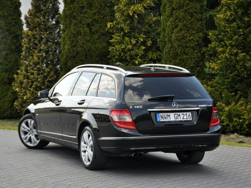 Mercedes C 180 1.8K(156KM)*Avantgarde*El.Fotele*Klimatronik*Skóry*2xPDC*IWł*Alu17"ASO W204 (2007-2014)