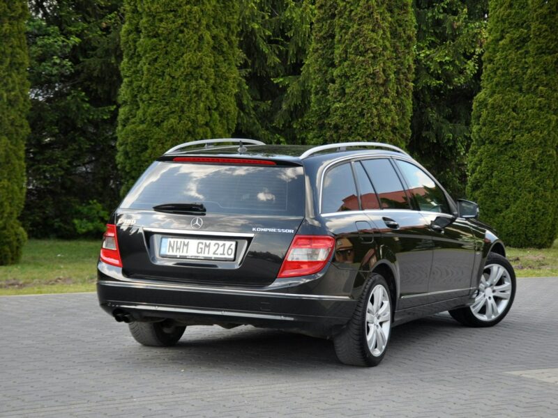 Mercedes C 180 1.8K(156KM)*Avantgarde*El.Fotele*Klimatronik*Skóry*2xPDC*IWł*Alu17"ASO W204 (2007-2014)