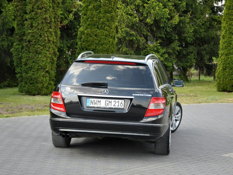Mercedes C 180 1.8K(156KM)*Avantgarde*El.Fotele*Klimatronik*Skóry*2xPDC*IWł*Alu17"ASO W204 (2007-2014)