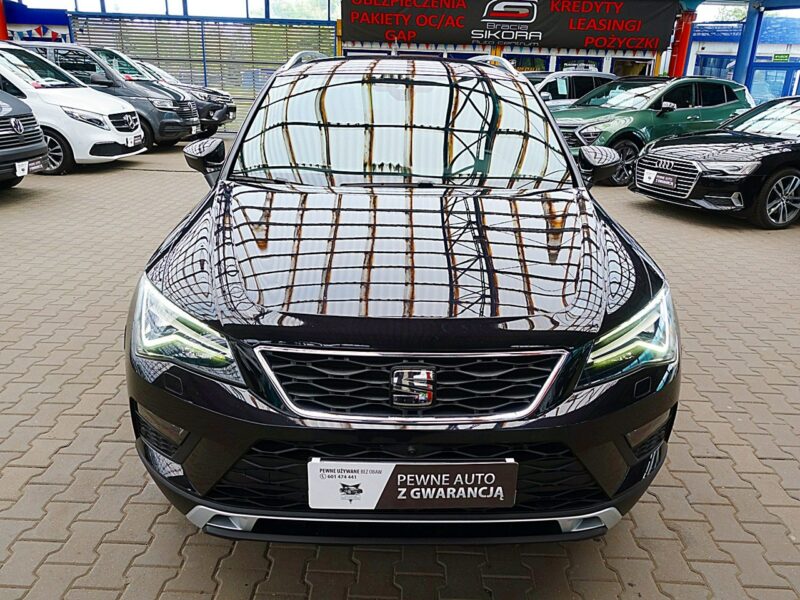 Seat Ateca 4x4 XCELLENCE Automat 190KM Kamera 360 GWARANCJA 1wł Kraj Bezwyp F23%