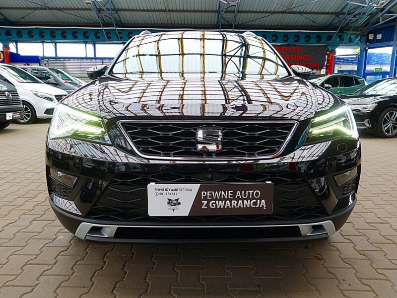 Seat Ateca 4x4 XCELLENCE Automat 190KM Kamera 360 GWARANCJA 1wł Kraj Bezwyp F23%