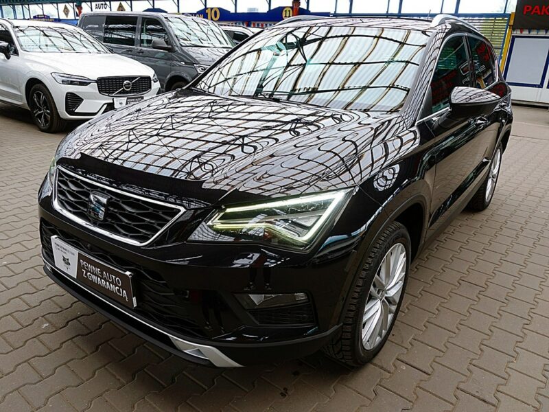 Seat Ateca 4x4 XCELLENCE Automat 190KM Kamera 360 GWARANCJA 1wł Kraj Bezwyp F23%
