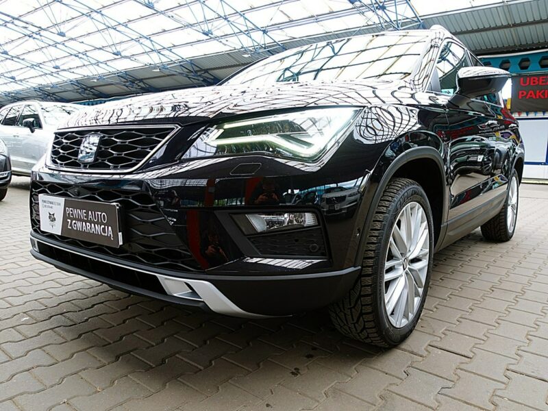 Seat Ateca 4x4 XCELLENCE Automat 190KM Kamera 360 GWARANCJA 1wł Kraj Bezwyp F23%