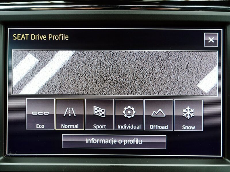 Seat Ateca 4x4 XCELLENCE Automat 190KM Kamera 360 GWARANCJA 1wł Kraj Bezwyp F23%