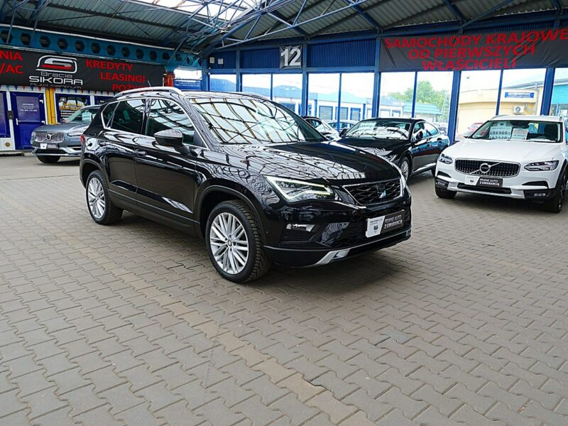 Seat Ateca 4x4 XCELLENCE Automat 190KM Kamera 360 GWARANCJA 1wł Kraj Bezwyp F23%