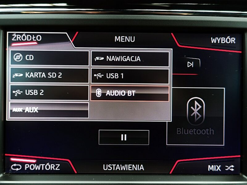 Seat Ateca 4x4 XCELLENCE Automat 190KM Kamera 360 GWARANCJA 1wł Kraj Bezwyp F23%
