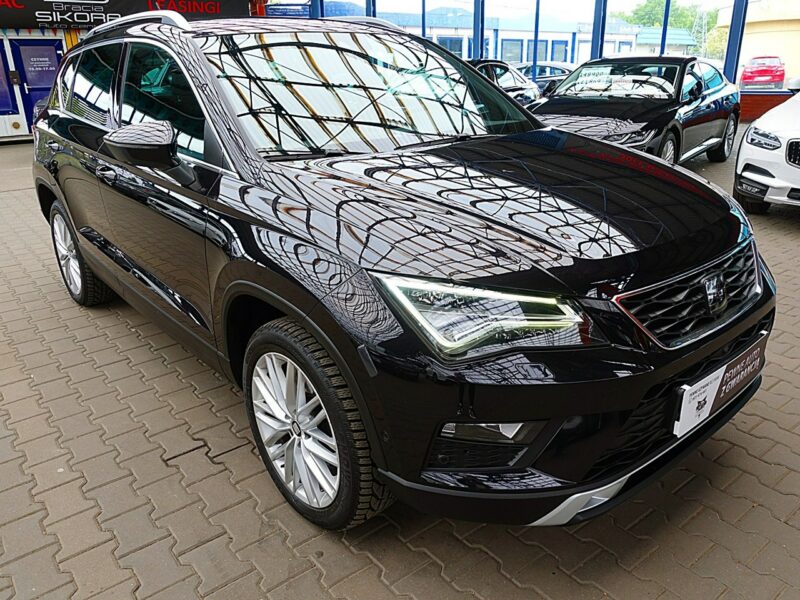 Seat Ateca 4x4 XCELLENCE Automat 190KM Kamera 360 GWARANCJA 1wł Kraj Bezwyp F23%