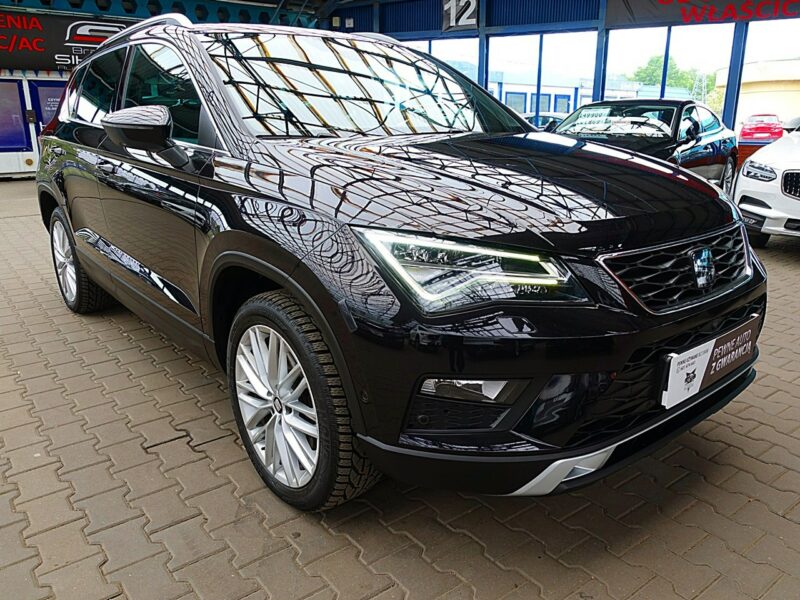 Seat Ateca 4x4 XCELLENCE Automat 190KM Kamera 360 GWARANCJA 1wł Kraj Bezwyp F23%
