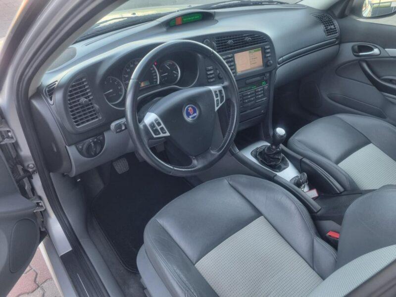 Saab 9-3 2,0 Turbo 210KM, AERO, manualna skrzynia, nawigacja II (2003-2011)