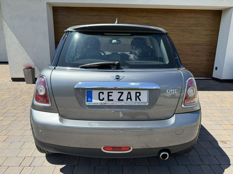 Mini ONE 09r. 1.4 benzyna bezwypadkowy klimatronik zadbany II (2006-)