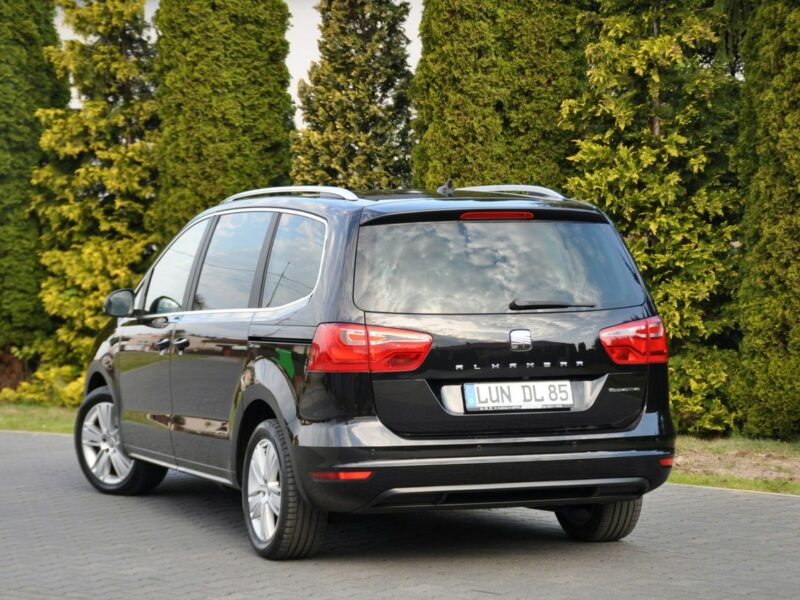 Seat Alhambra 2.0TDI(140KM)*Xenon*Navi*Kamera*7-Foteli*El.Fotel*Welur*Reling*Alu17" II (2010-)
