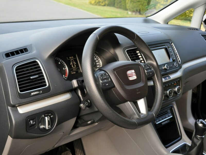 Seat Alhambra 2.0TDI(140KM)*Xenon*Navi*Kamera*7-Foteli*El.Fotel*Welur*Reling*Alu17" II (2010-)
