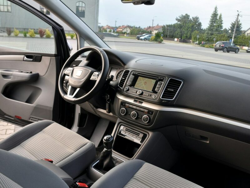 Seat Alhambra 2.0TDI(140KM)*Xenon*Navi*Kamera*7-Foteli*El.Fotel*Welur*Reling*Alu17" II (2010-)