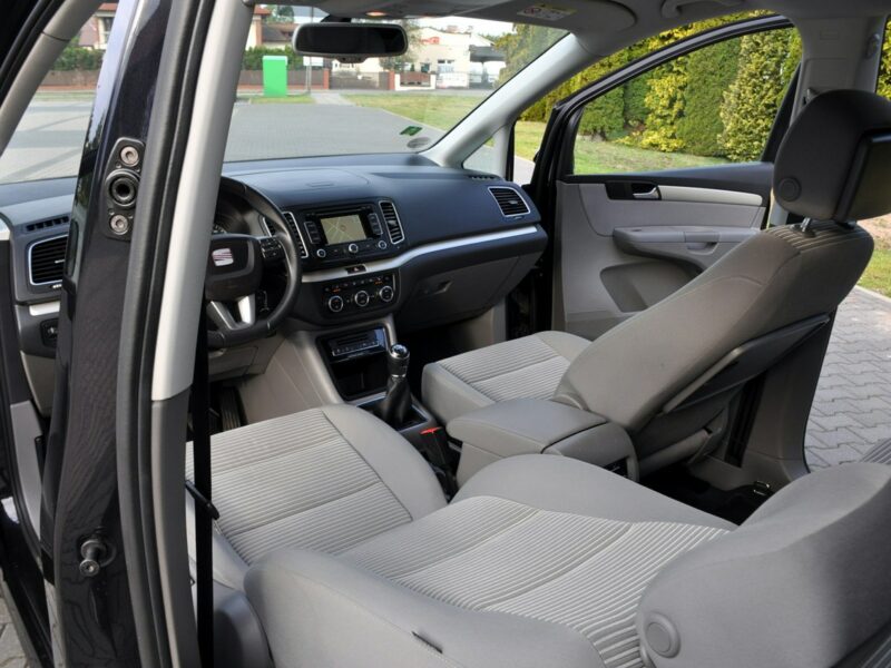 Seat Alhambra 2.0TDI(140KM)*Xenon*Navi*Kamera*7-Foteli*El.Fotel*Welur*Reling*Alu17" II (2010-)