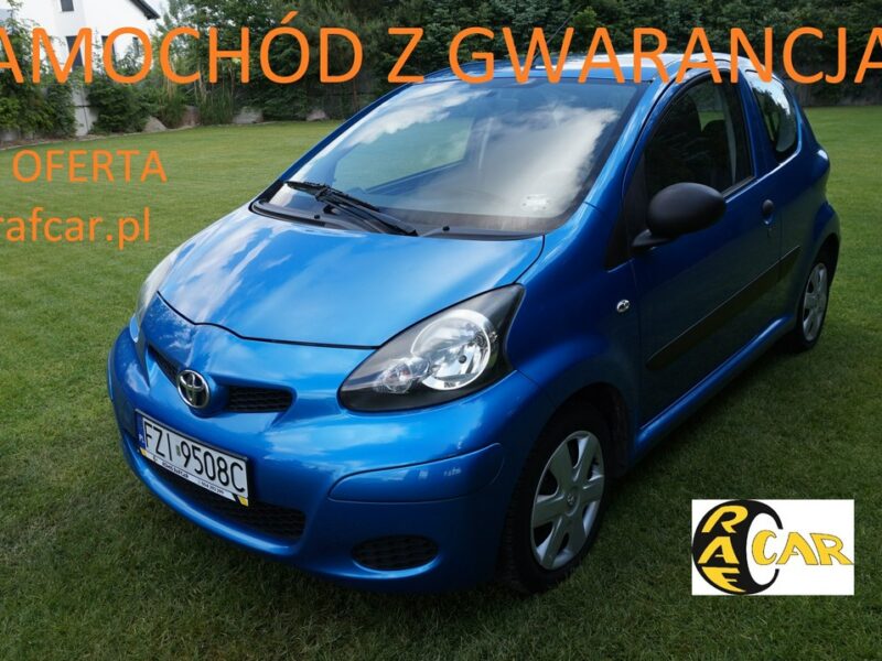Toyota Aygo Super auto . Gwarancja I (2005-2014)
