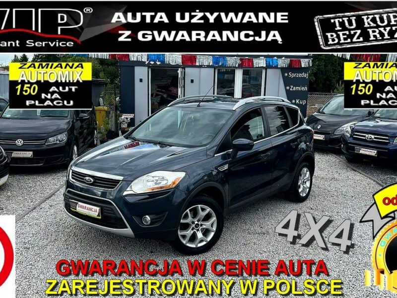 Ford Kuga -SPRZEDANY- 2,0 TDCI * przebieg 162 tys ! Hak *Gwarancja*AUTOMI-X PL I (2008-2012)