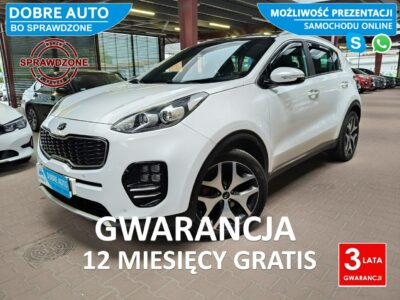 Kia Sportage 1.6 177KM 4x4 GT-Line Automat, Navi, Kamera, Panorama, Skóra,HandsFree IV (2016-2021)