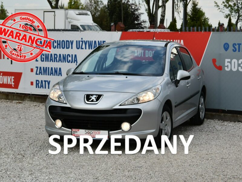 Peugeot 207 1.4 8V 73KM+LPG 2009r. Klima elektyka 5drzwi nowy rozrząd
