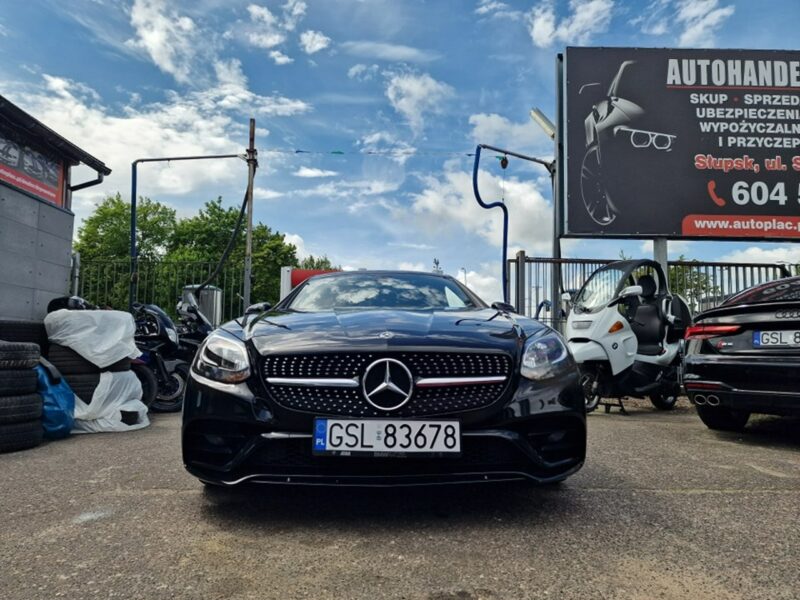 Mercedes SLC 180 SLC 300 2.0 Benzyna 245 KM, Kamera, Bluetooth, Designio, Alu, LED